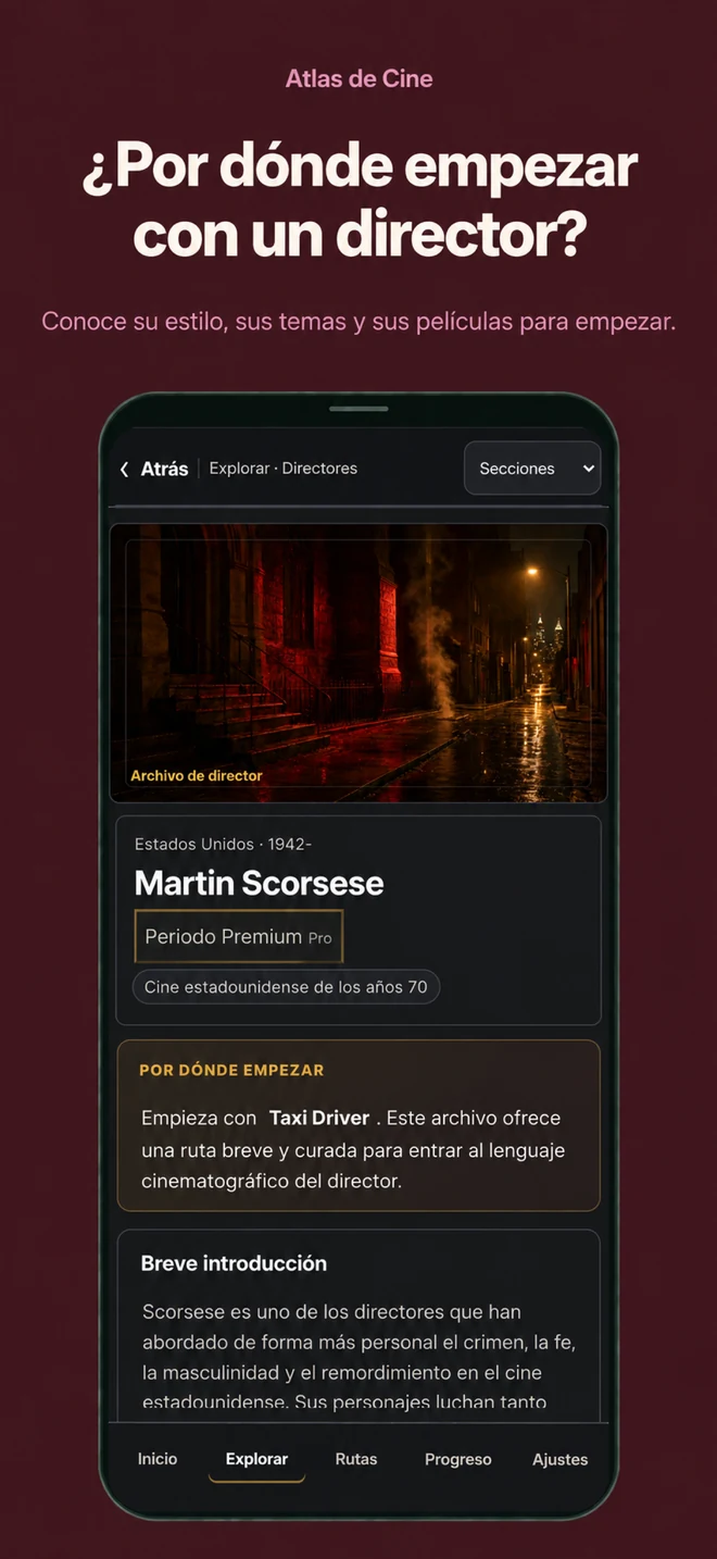 Atlas de Cine: ¿Por dónde empezar con un director? Conoce su estilo, sus temas y sus películas para empezar.
